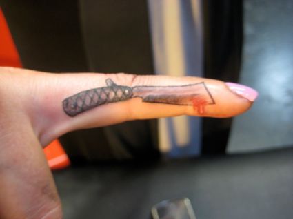 Knife Tattoo